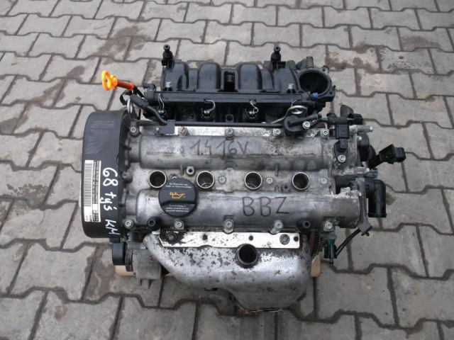 Двигатель BBZ SEAT TOLEDO 2 1.4 16V 68 тыс KM -WYSYL-
