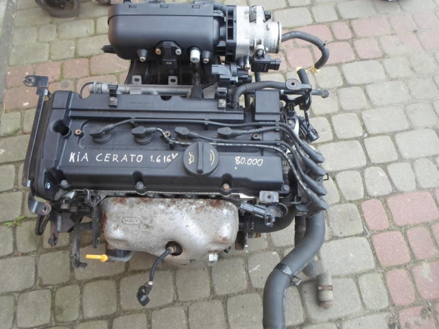 KIA CERATO 1.6 16V двигатель Отличное состояние гарантия!!