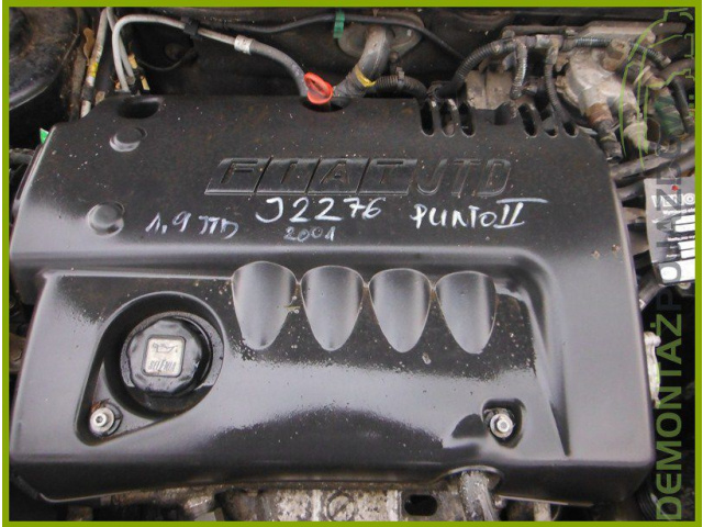 20545 двигатель FIAT PUNTO II 188A2000 1.9 JTD