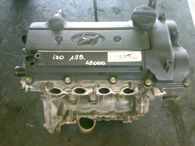 HYUNDAI I20 двигатель 1.2B. G4LA 42000 KILOMETROW