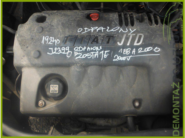 Двигатель FIAT PUNTO II 188A2000 1.9 JTD гарантия