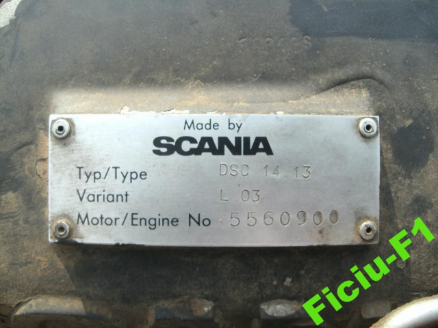 Двигатель SCANIA 4 124 V8 DSC 14 13 460KM на запчасти