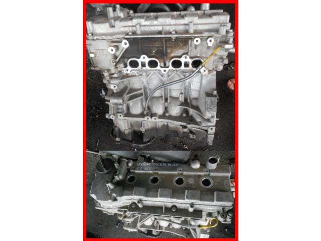 NISSAN MICRA K12 1.2 16V двигатель CR12 Рекомендуем