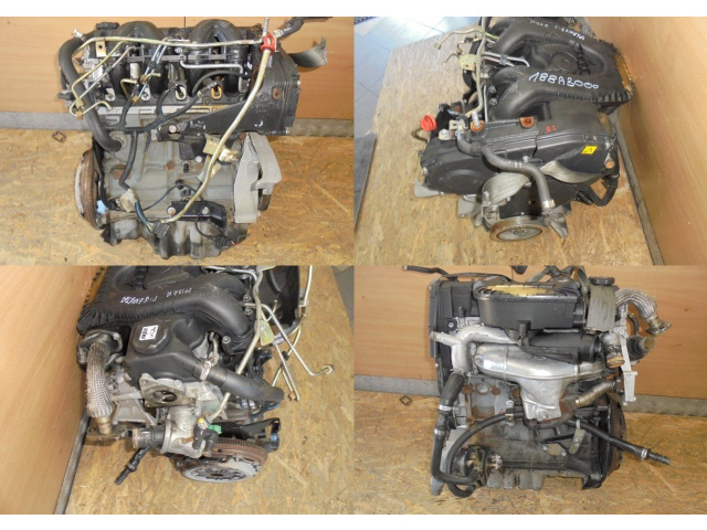 Двигатель 188A3000 Fiat Doblo Punto II 1.9D