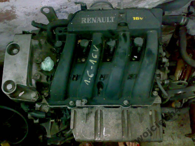 Двигатель RENAULT SCENIC MEGANE CLIO 1.6 16V K4M G