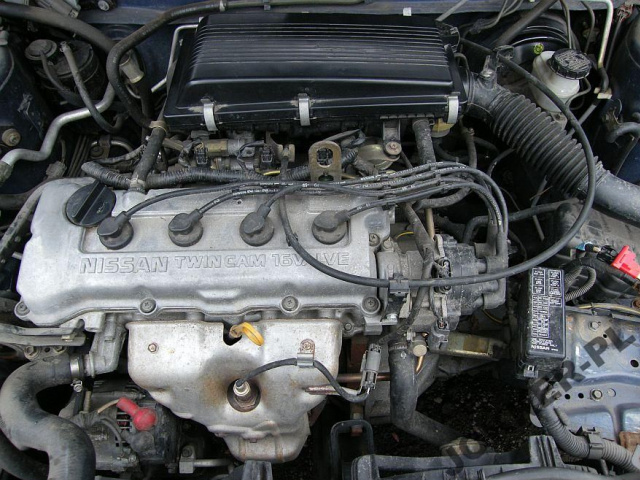 Двигатель NISSAN PRIMERA P11 1.6 16V Отличное состояние ZOBACZ GA16