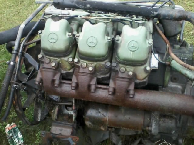 Двигатель MERCEDES SK OM421 OM 421 + коробка передач