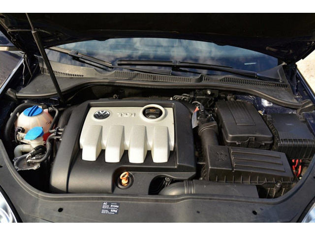 VW GOLF 5 JETTA 1.9 TDI BKC двигатель в сборе Отличное состояние