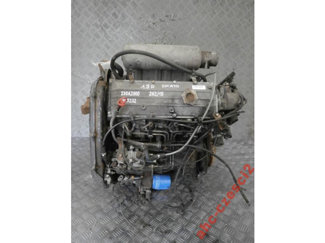 AHC2 FIAT DUCATO двигатель 1.9D 230A2000
