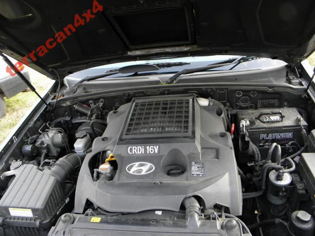 Hyundai TERRACAN двигатель 2.9 CDRI 163ps 50tys 06г.