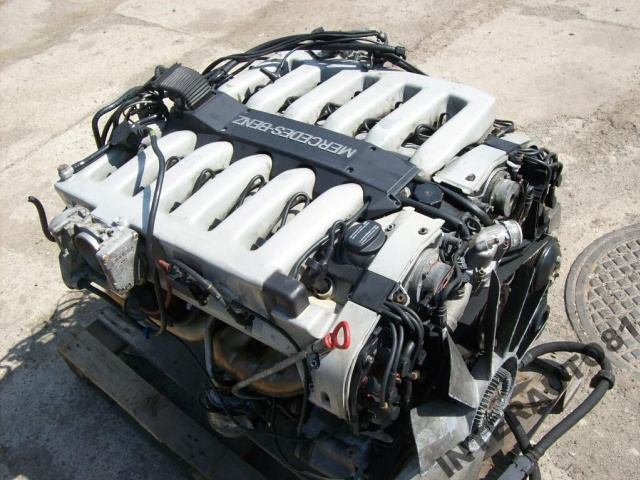 Mercedes w140 w129 двигатель 6.0 600 V12 120980 600SL