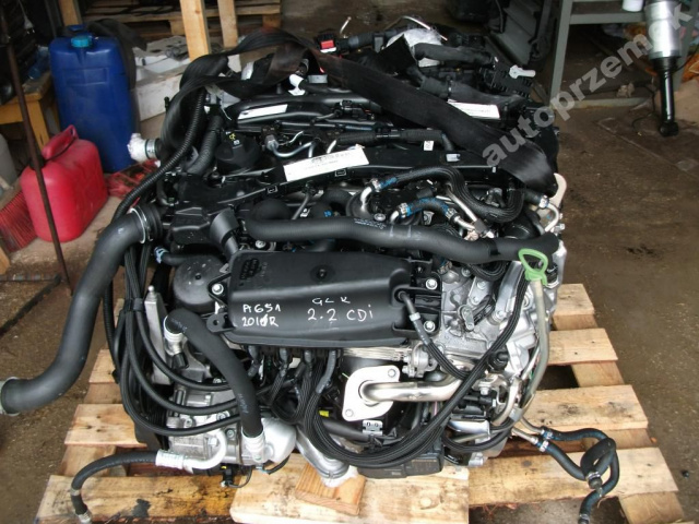 Двигатель в сборе MERCEDES GLK W204 2.2 CDI 11r A651