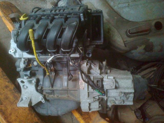 Двигатель RENAULT 1.2 16V CLIO TWINGO D4F 10 тыс KM