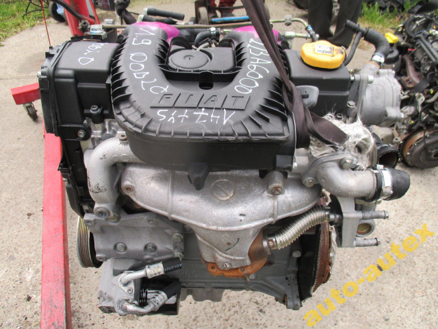 Двигатель 223A6000 1.9 D 63KM 147tys FIAT DOBLO в сборе