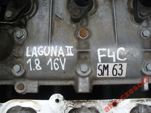 AHC2 RENAULT LAGUNA II двигатель 1.8 16V F4C SM63