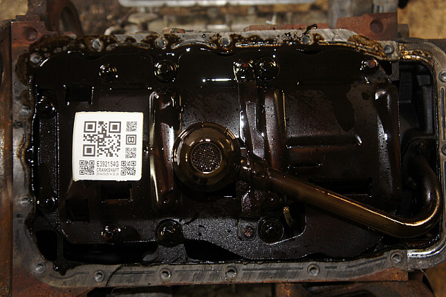 Фотография блока двигателя без поддона (коленвала) OPEL Z 32 SE