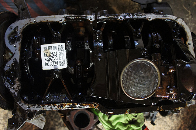 Фотография блока двигателя без поддона (коленвала) SUZUKI J18A