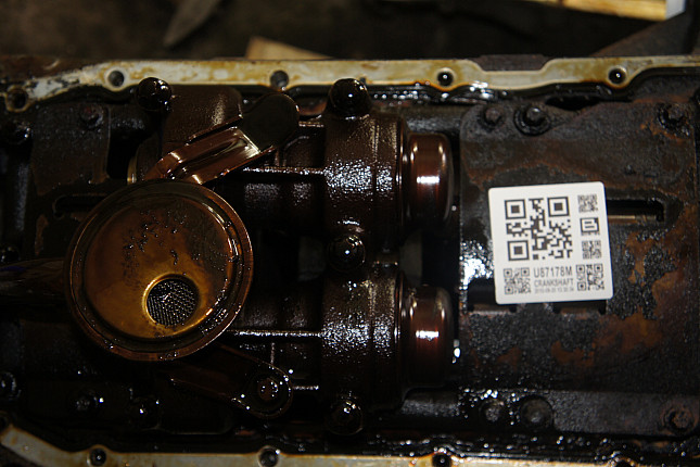 Фотография блока двигателя без поддона (коленвала) OPEL X22XE ECOTEC
