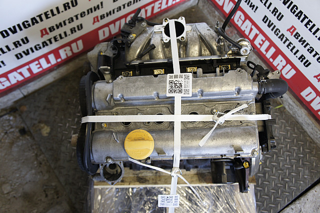 Фотография контрактного двигателя сверху Opel X 16 XEL