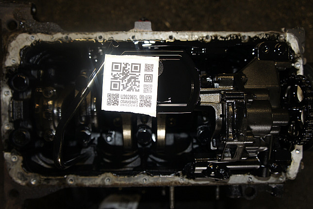 Фотография блока двигателя без поддона (коленвала) FORD QXBA