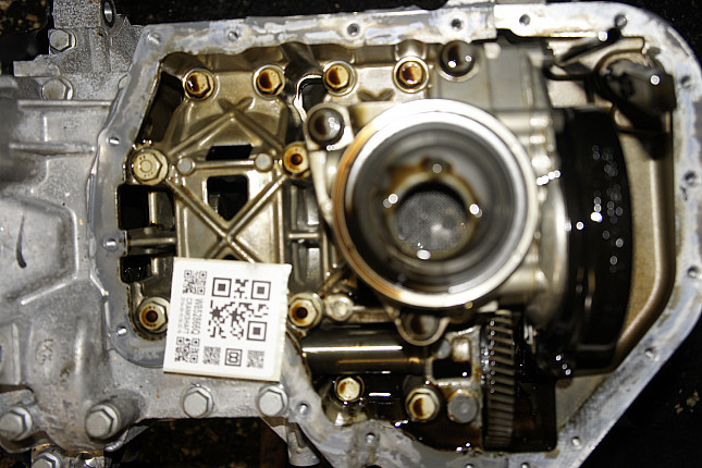 Фотография блока двигателя без поддона (коленвала) SKODA CGP