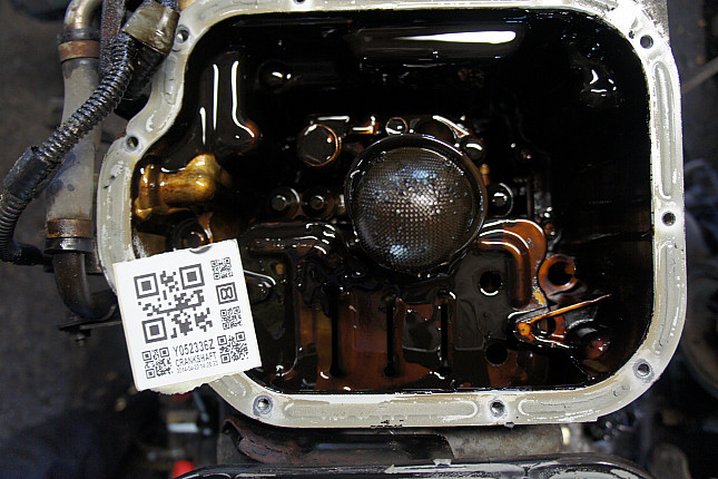 Фотография блока двигателя без поддона (коленвала) NISSAN VQ20DE 