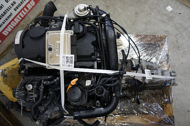 Фотография контрактного двигателя сверху VW ATJ
