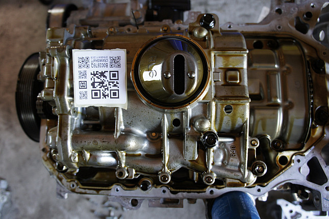 Фотография блока двигателя без поддона (коленвала) Honda K24Z3