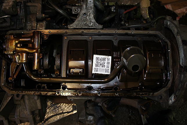 Фотография блока двигателя без поддона (коленвала) BMW M 50 B 25 (256S2) с МКПП