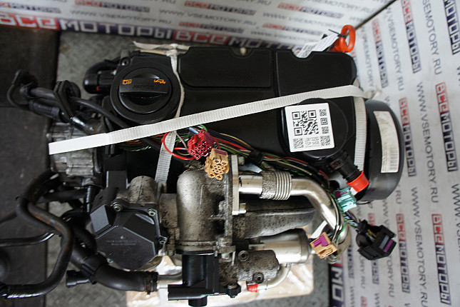 Фотография контрактного двигателя сверху VW BRS