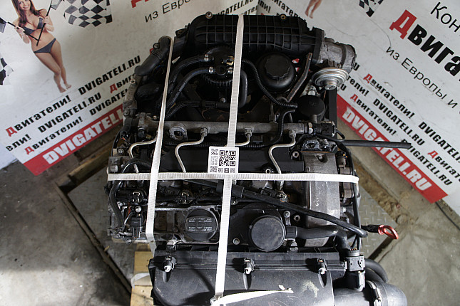 Фотография контрактного двигателя сверху Mercedes OM 611.961