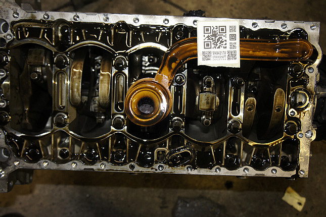 Фотография блока двигателя без поддона (коленвала) Volvo D 5244 T10