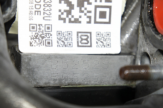 Номер двигателя и фотография площадки Volvo B 5252 S