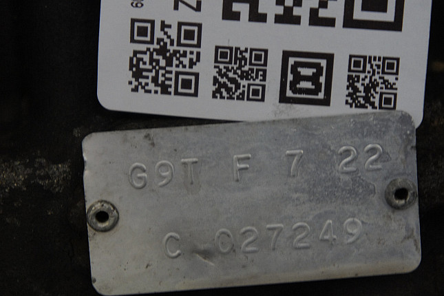 Номер двигателя и фотография площадки Renault G9T 720
