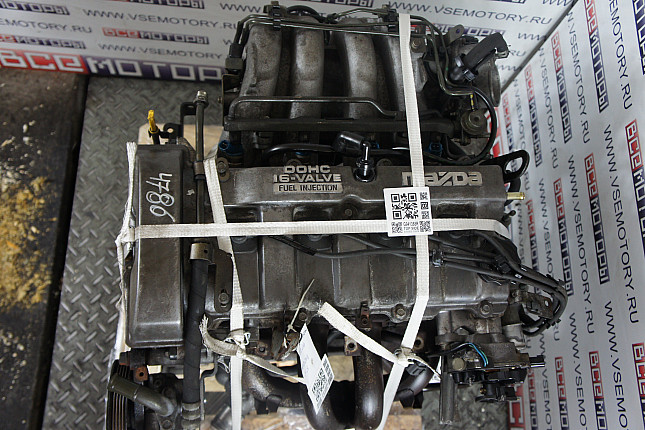 Фотография контрактного двигателя сверху MAZDA FS 