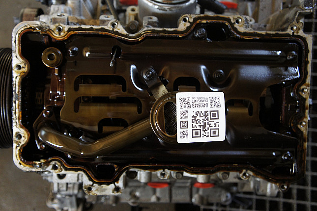 Фотография блока двигателя без поддона (коленвала) Ford LCBD