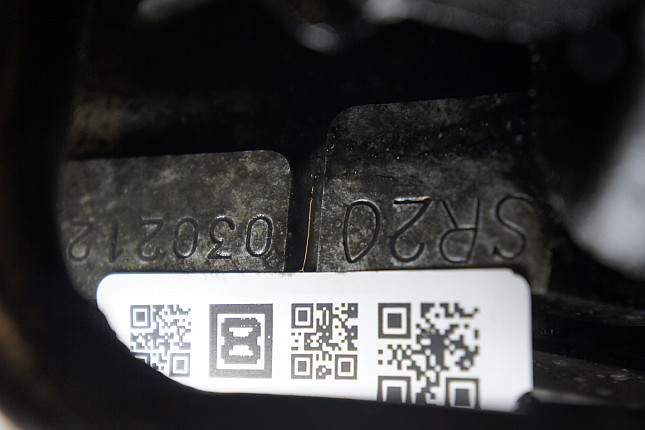 Номер двигателя и фотография площадки NISSAN SR20De