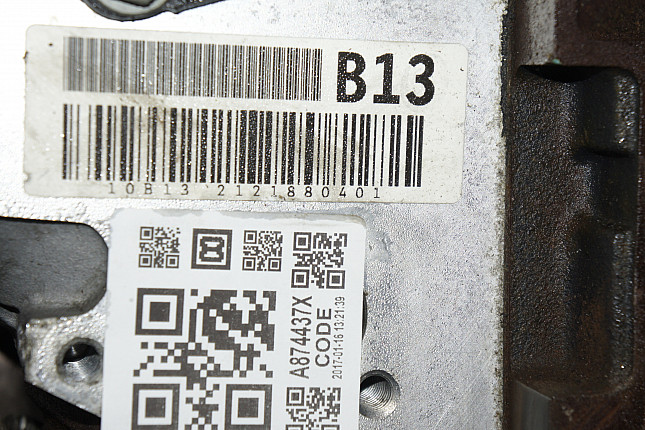 Номер двигателя и фотография площадки Chevrolet LMG