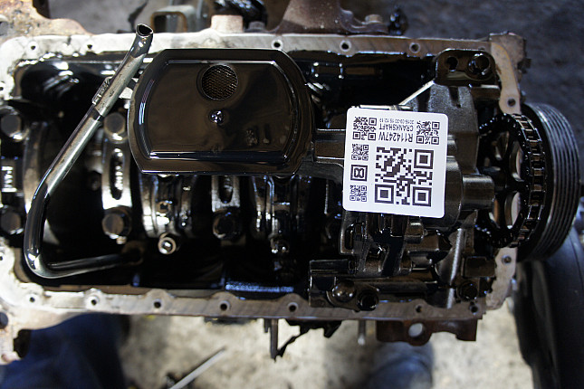 Фотография блока двигателя без поддона (коленвала) Ford G6DG