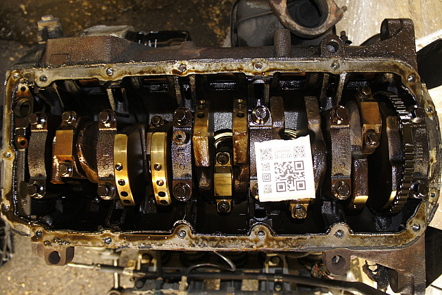 Фотография блока двигателя без поддона (коленвала) FIAT 182 A1.000