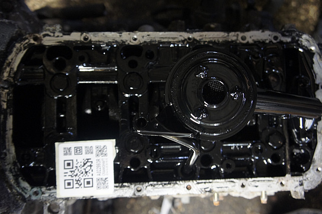 Фотография блока двигателя без поддона (коленвала) MAZDA F6JA