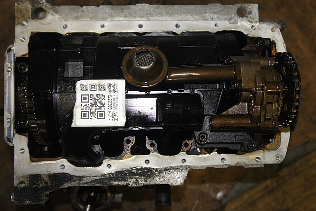 Фотография блока двигателя без поддона (коленвала) Skoda AKL