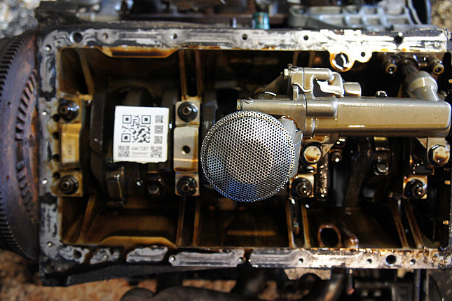 Фотография блока двигателя без поддона (коленвала) ALFA ROMEO AR 32401