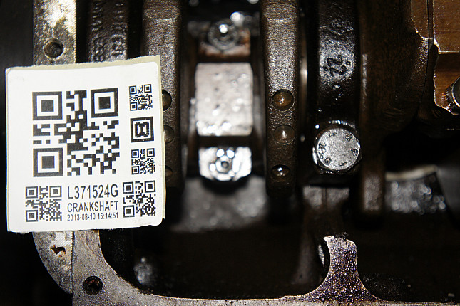 Фотография блока двигателя без поддона (коленвала) VW RP