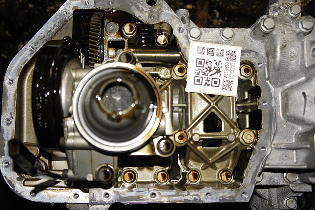 Фотография блока двигателя без поддона (коленвала) SKODA CGP