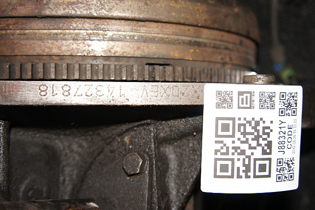 Номер двигателя и фотография площадки OPEL X 20 XEV