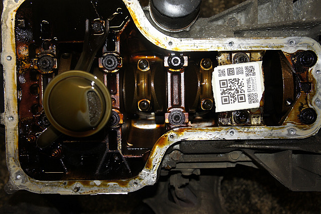 Фотография блока двигателя без поддона (коленвала) TOYOTA 4zze193885