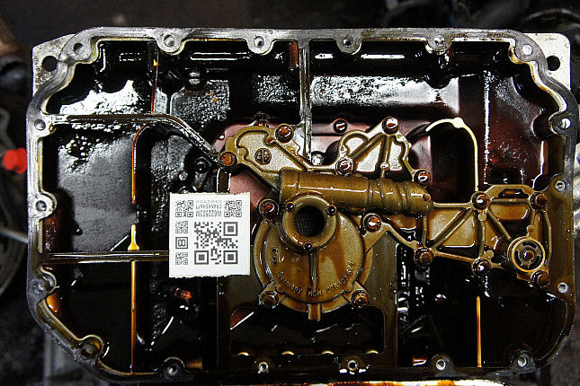 Фотография блока двигателя без поддона (коленвала) AUDI ABC