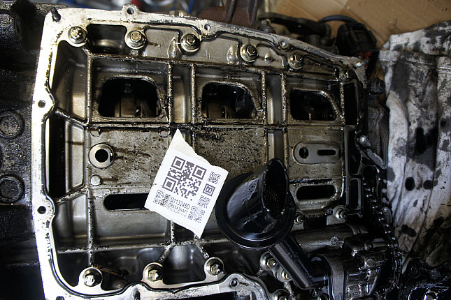 Фотография блока двигателя без поддона (коленвала) Ford HJBA