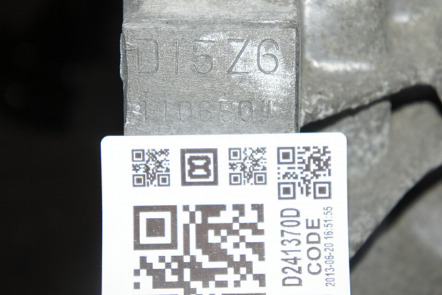 Номер двигателя и фотография площадки HONDA D15Z6
